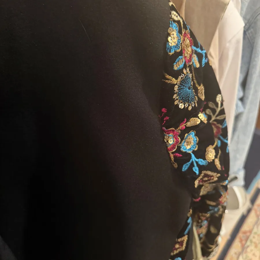کت مخمل سوزن دوزی