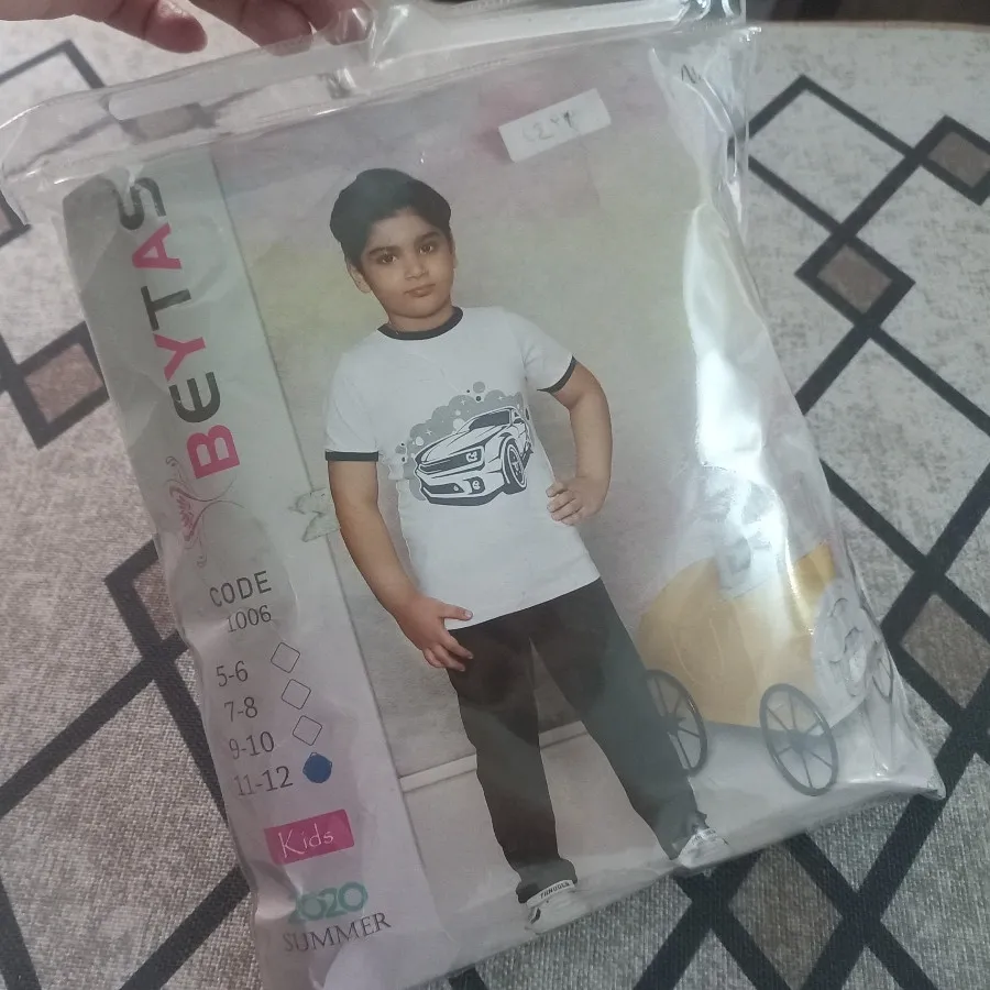 ست بلوز شلوار پسرانه ترک
