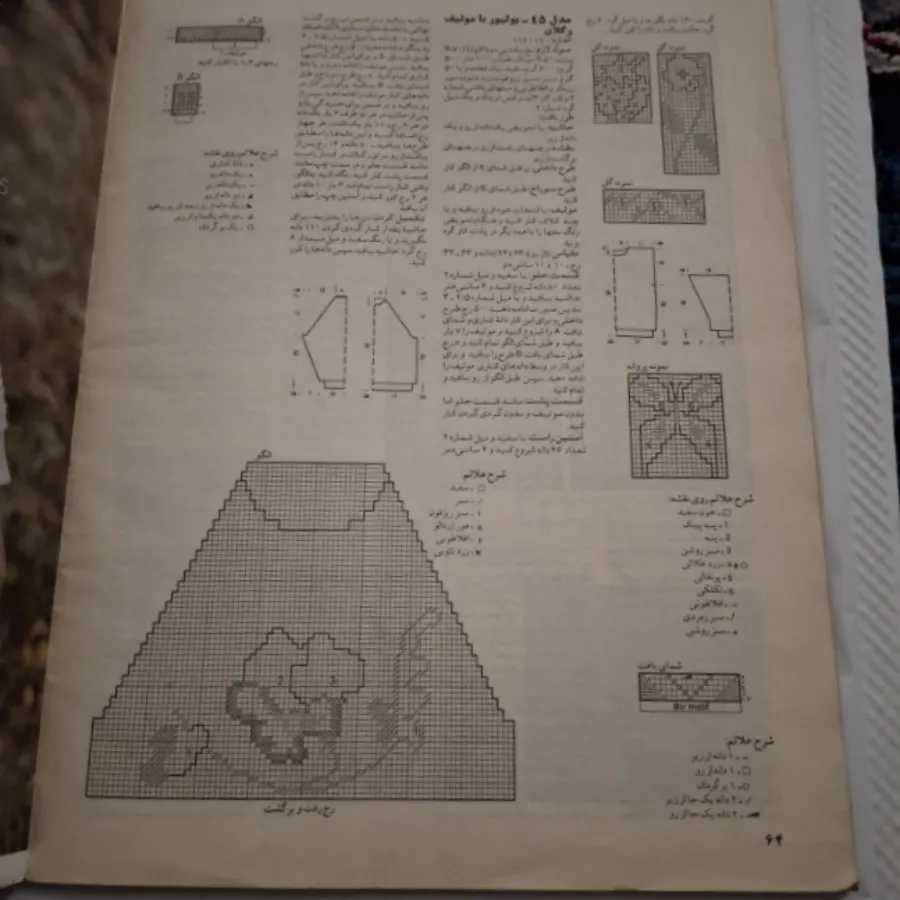 کتاب بافتنی تماشا