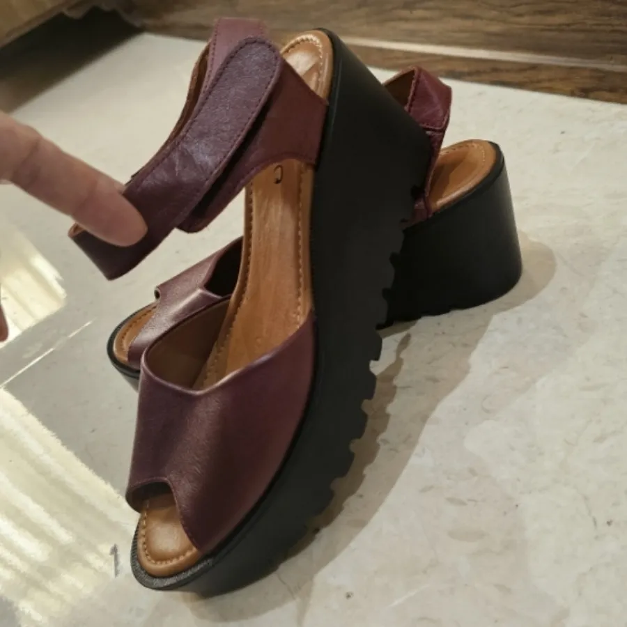 صندل لژدار چرم Bella اصل