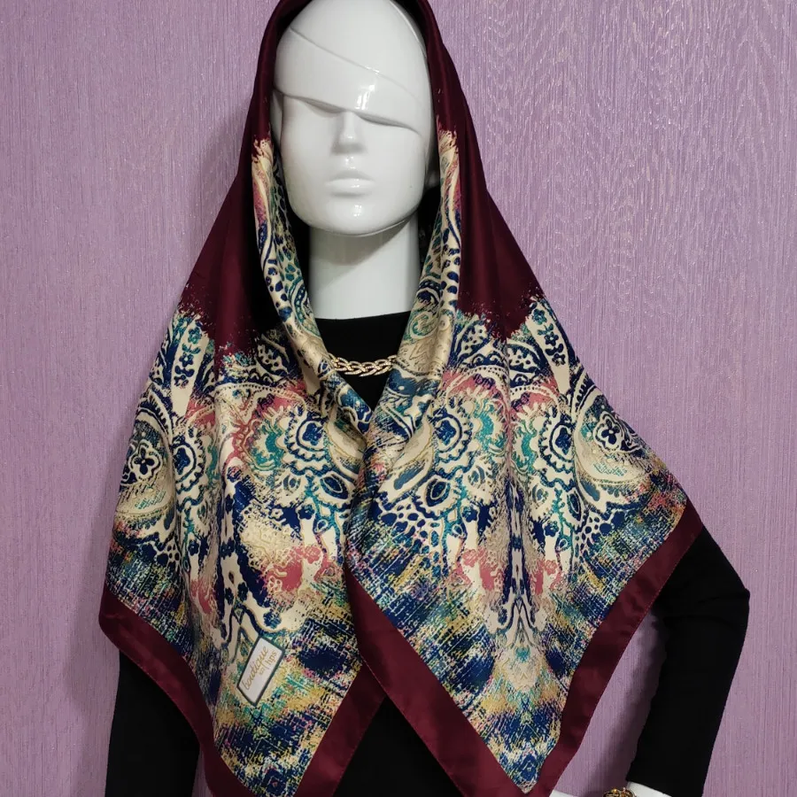 روسری ساتن برند Boutique