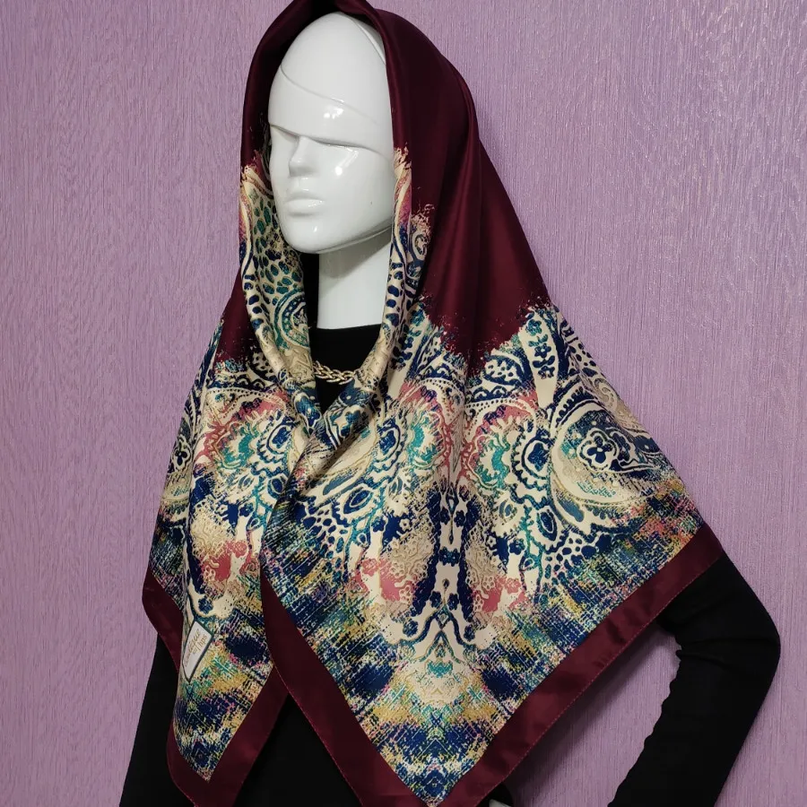 روسری ساتن برند Boutique