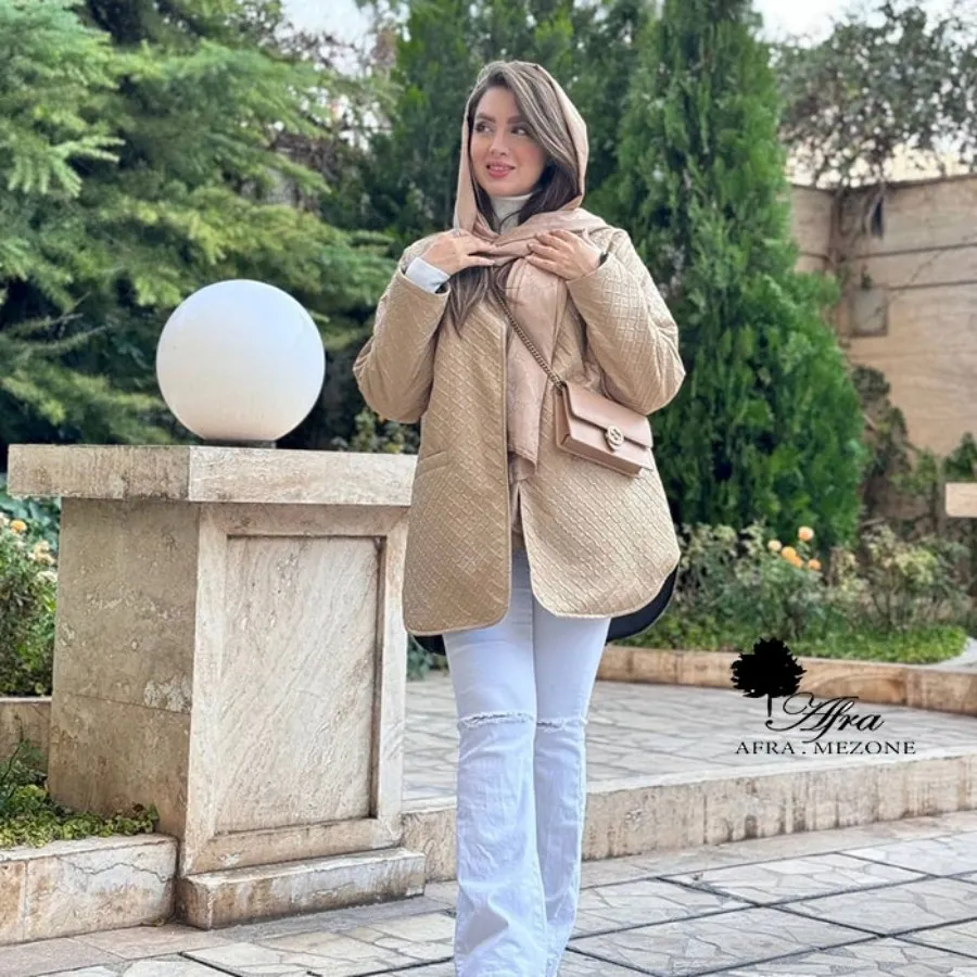 کاپشن شیری مزون افرا 2