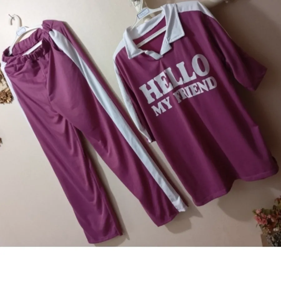 ست تیشرت و شلوار Hello