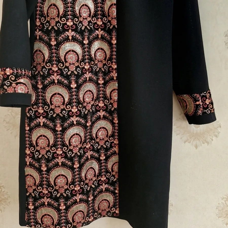 مانتو مجلسی مشکی
