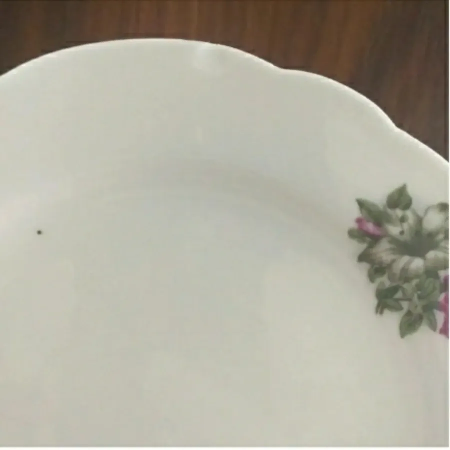 بشقاب گل شیپوری چینی قدیم