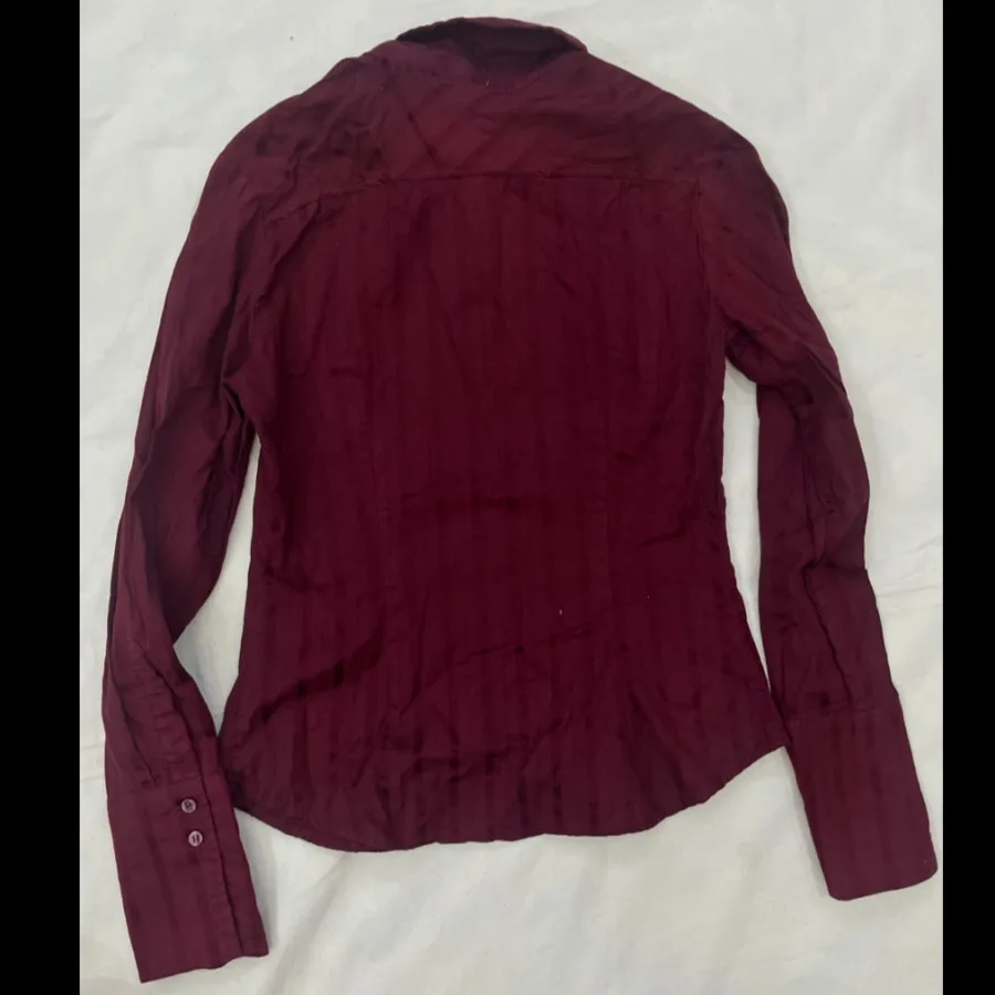 بلیز زرشکی h&m
