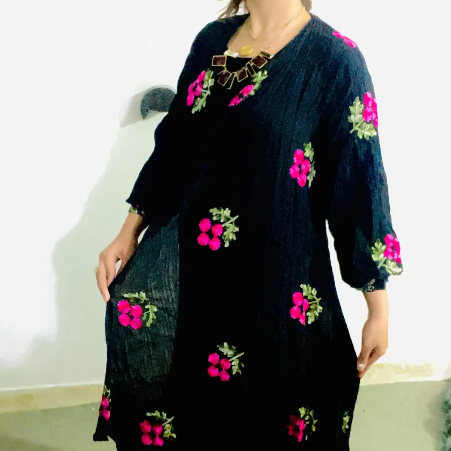 مانتو گلدوزی مزونی