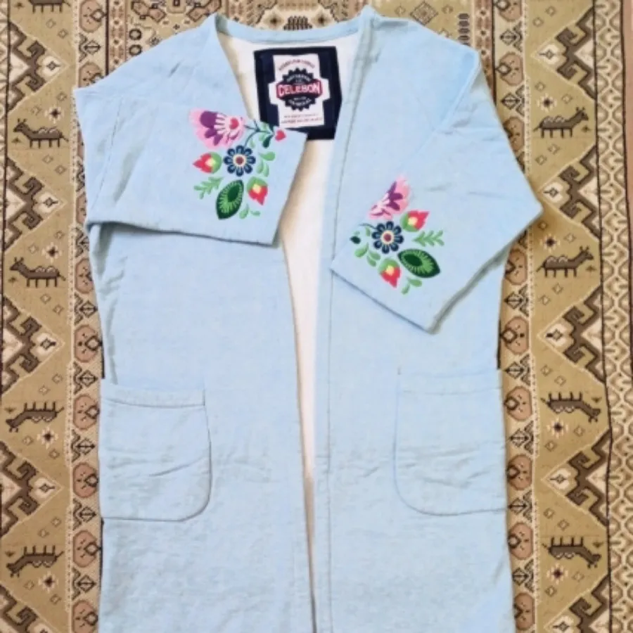 مانتو گلدوزی شده