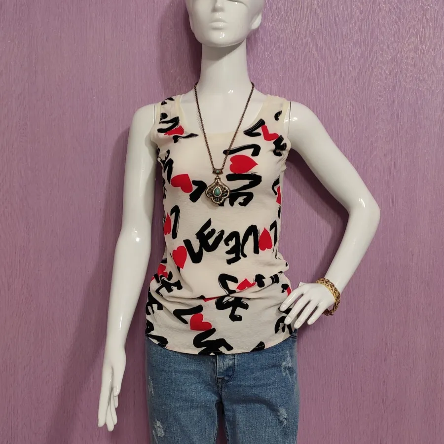 تاپ کرپ وارداتی طرح love