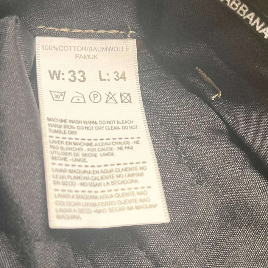 شلوار کتان Dolce & Gabban