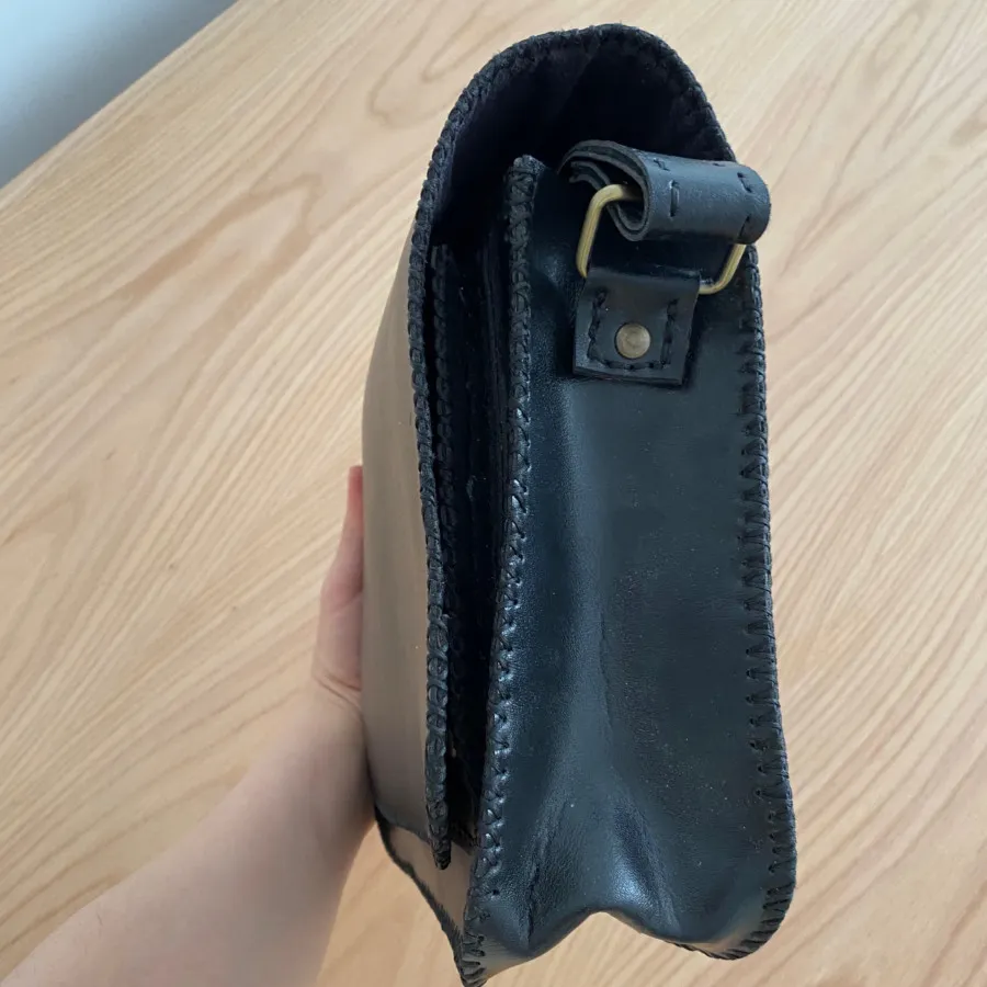 کیف مشکی بنددار