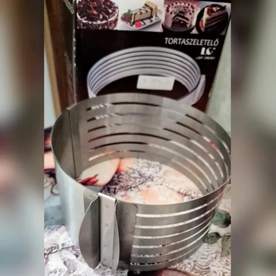 رینگ برش کیک فلزی