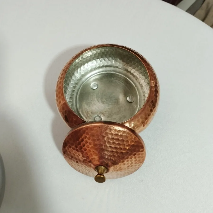 پارچ برنجی.قندان مسی