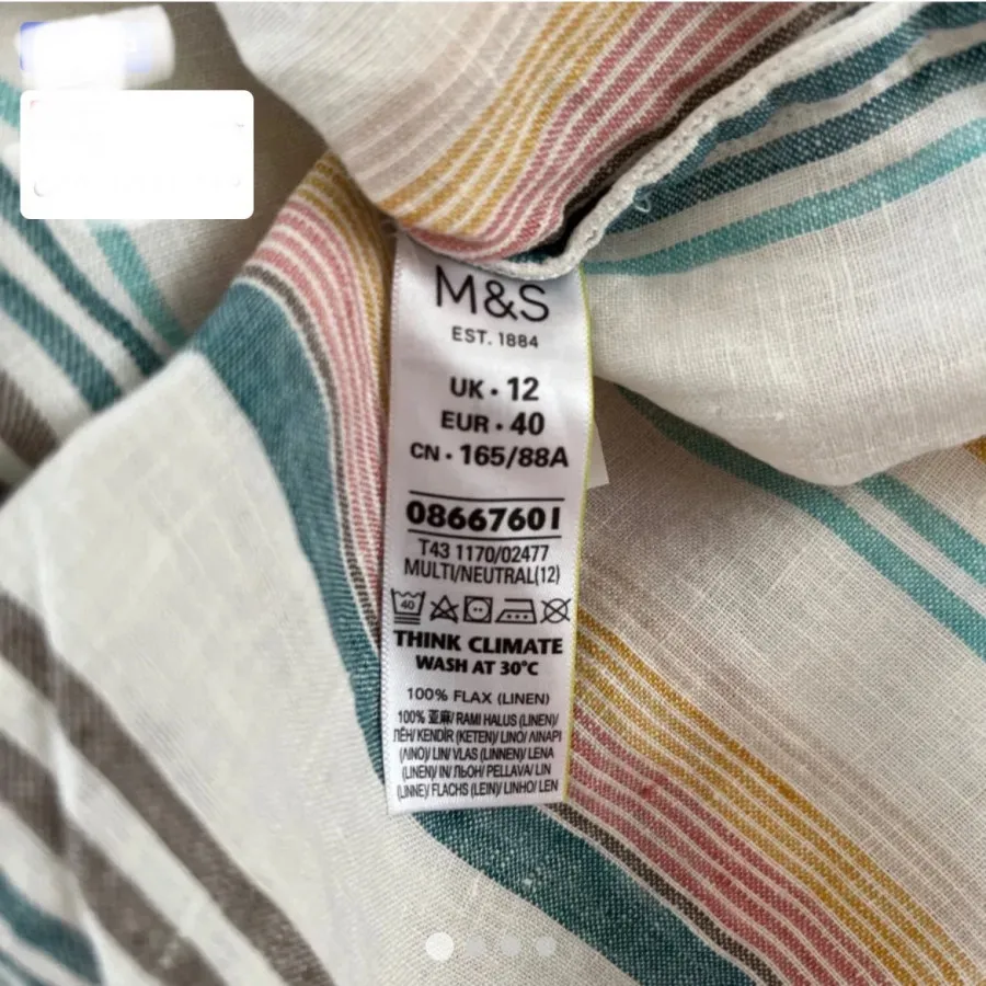 شومیز لینن M&S