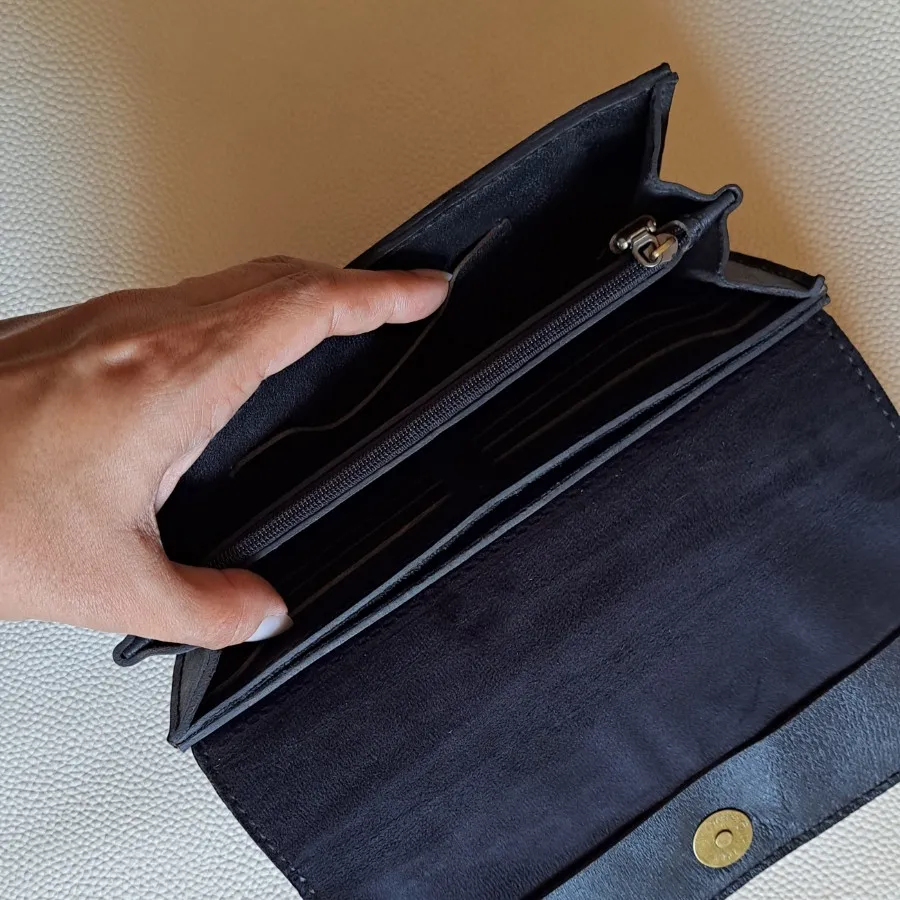 کیف پول و موبایل زنانه چر
