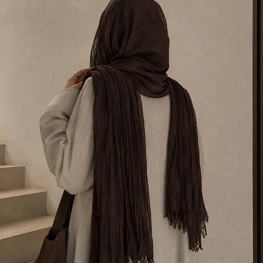 شال قهوه ای