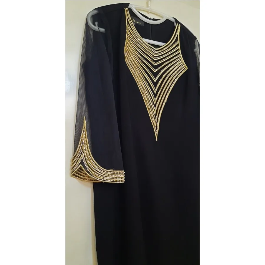 پیراهن مجلسی کار شده
