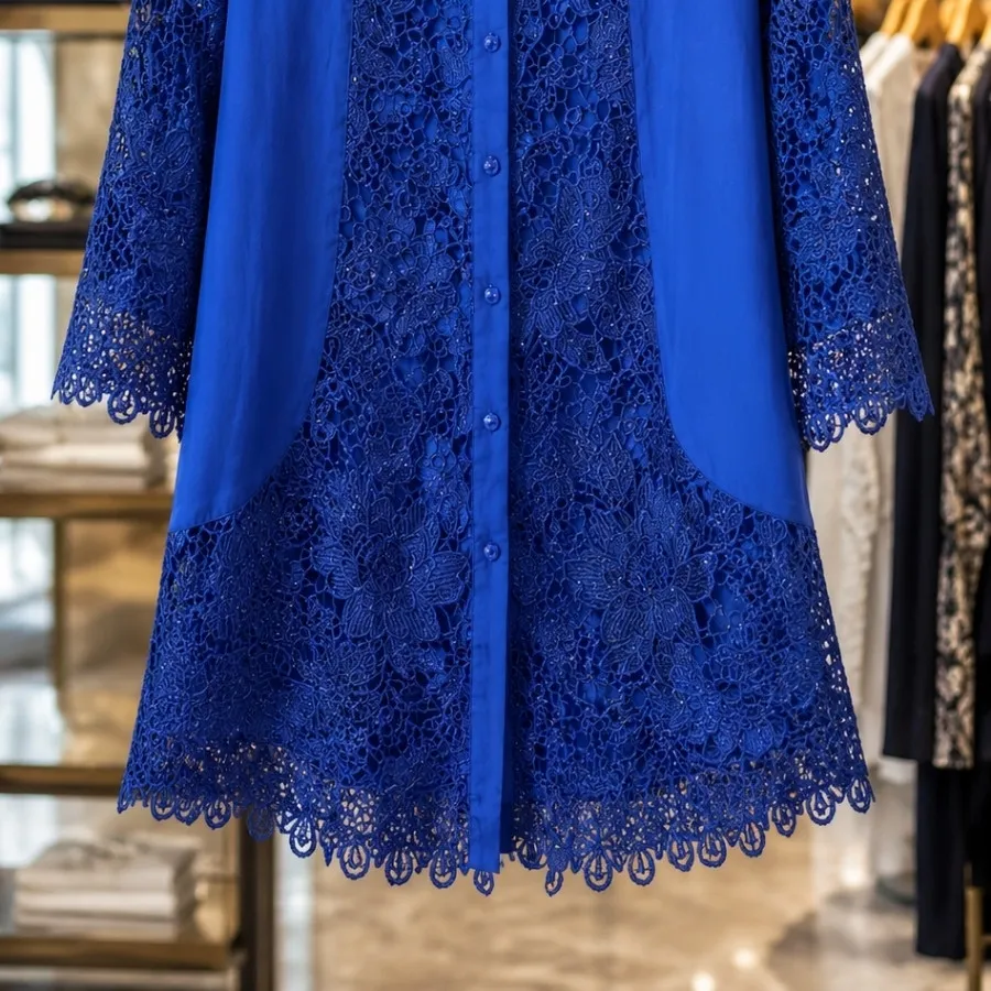 پیراهن گیپوری مجلسی زنانه