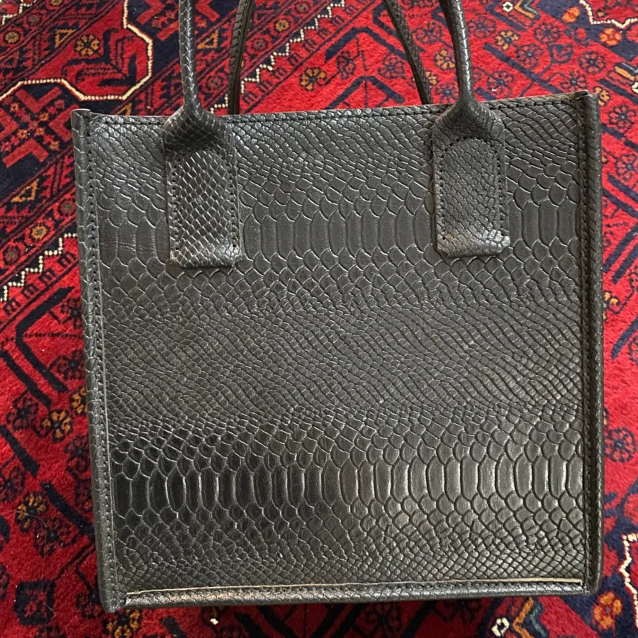 کیف چرم پوست ماری