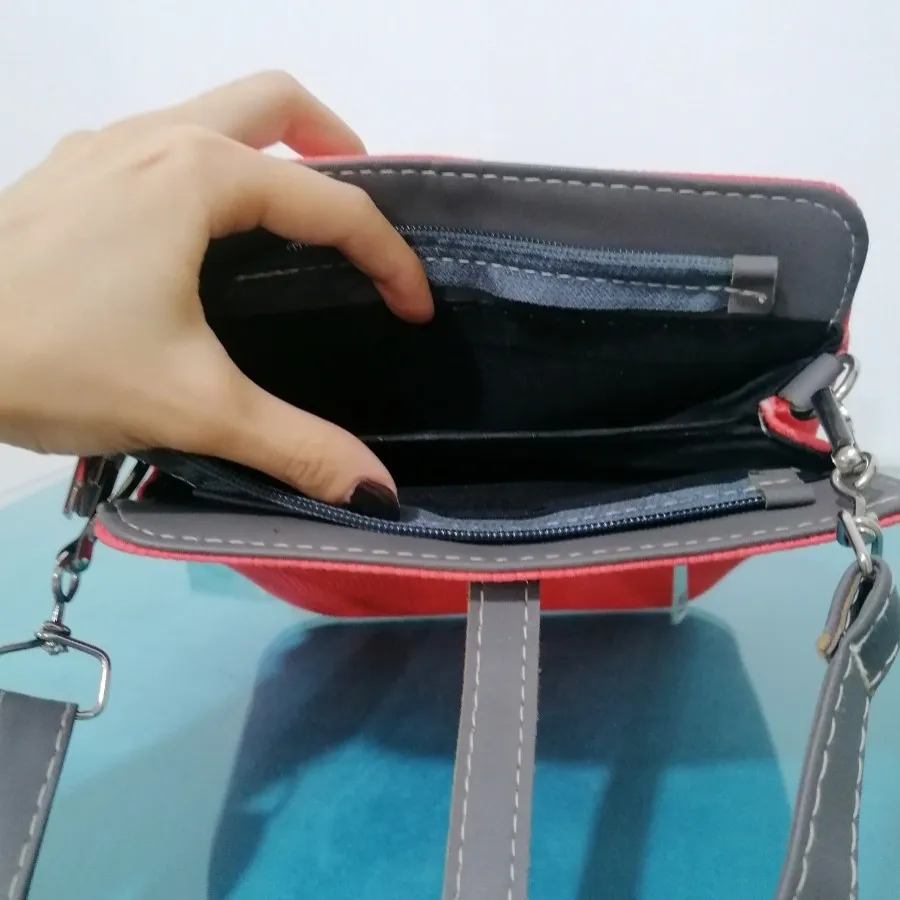 کیف چرم مرجانی