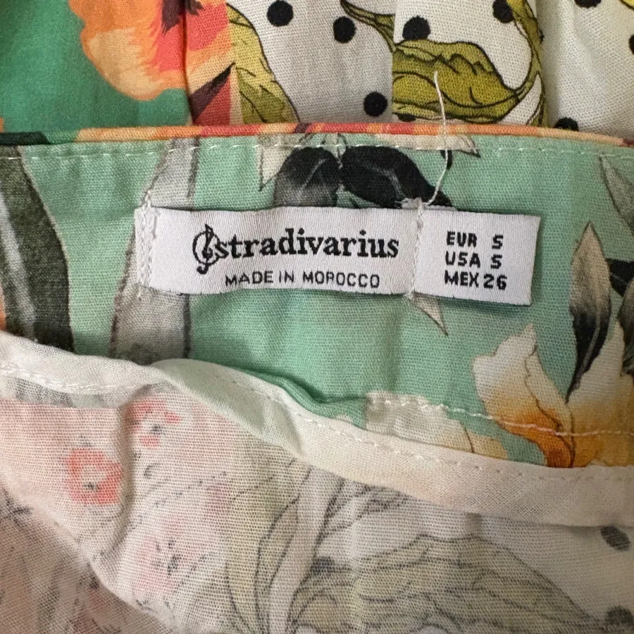 پیرهن رنگی stradivarius
