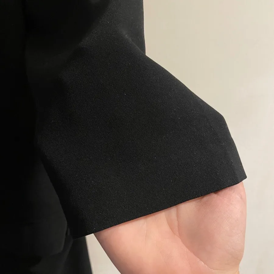 مانتو اداری ساده مشکی