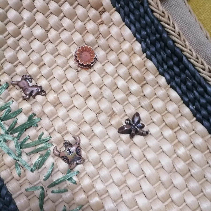 کیف حصیری زارا