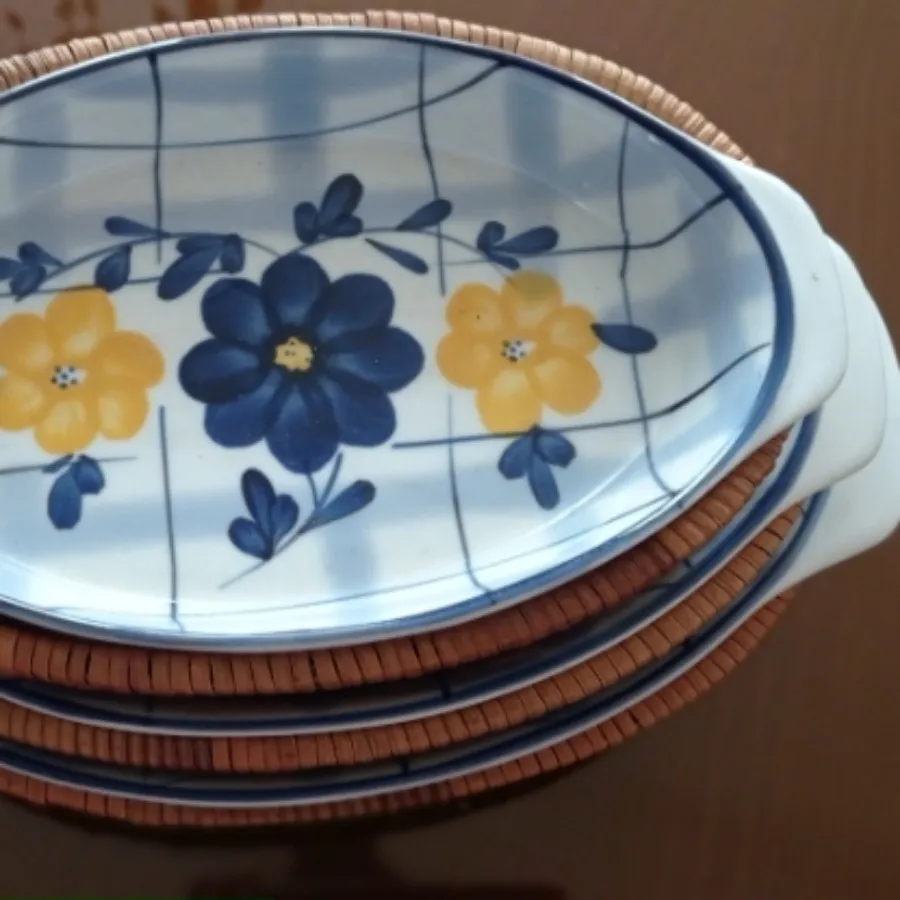 مرغ خوری سه سایز گل پنبه