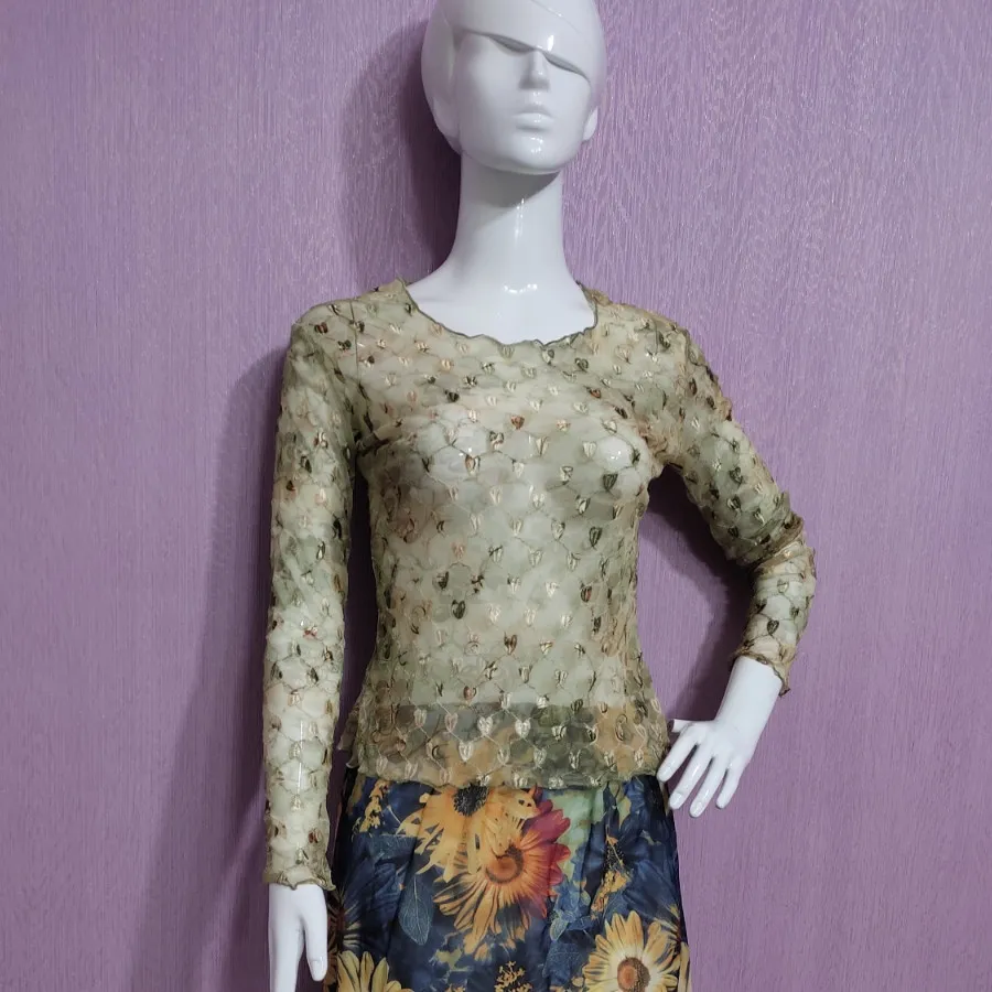 شومیز مجلسی حریر گلدوزی