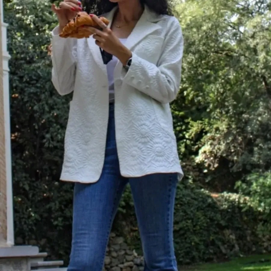 کت تک سفید