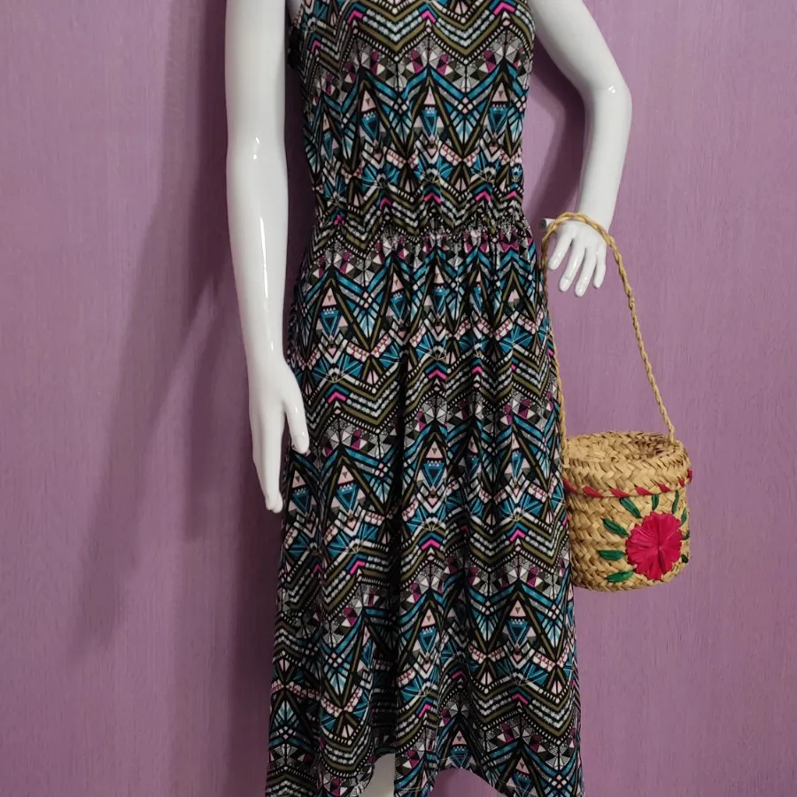 پیراهن ساحلی گره سرشانه
