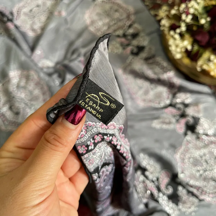 روسری ساتن ابریشم