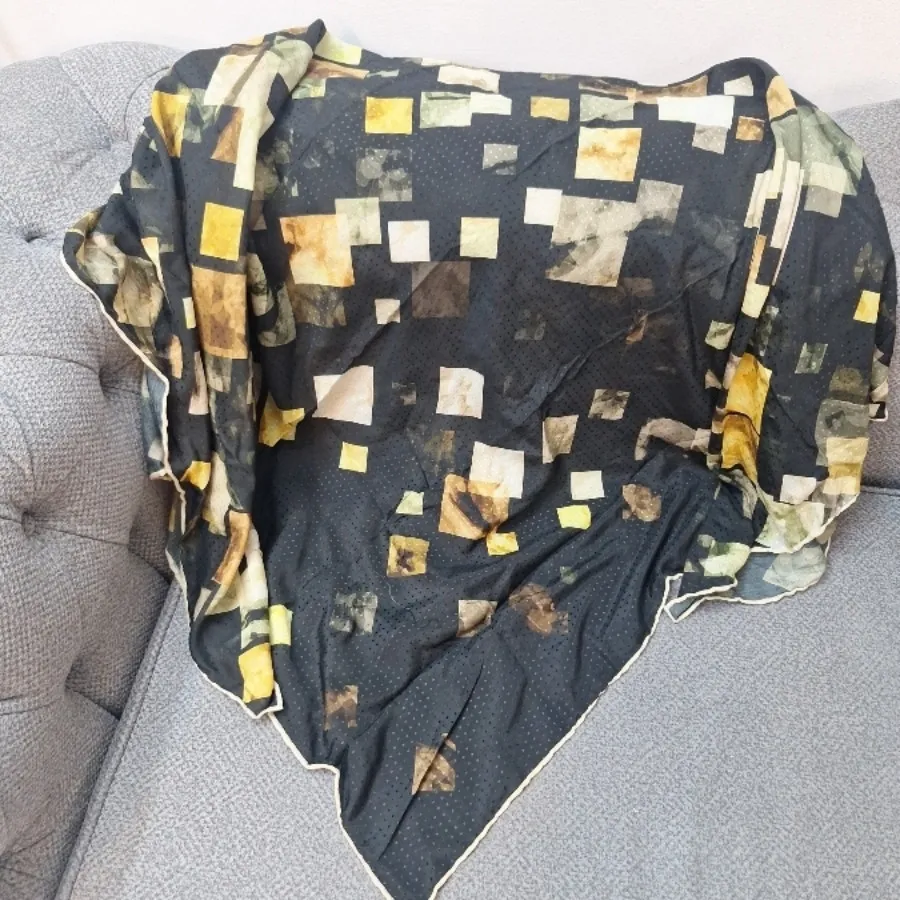 ست کیف و روسری طرح دار