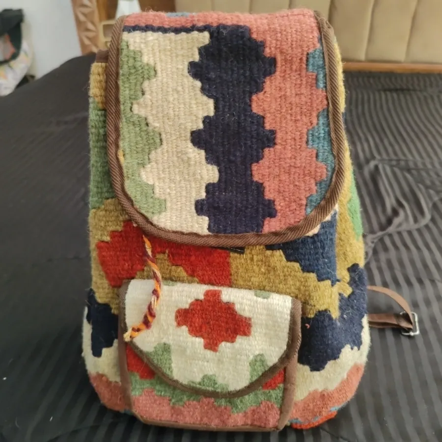 کیف کوله سنتی دستبافت