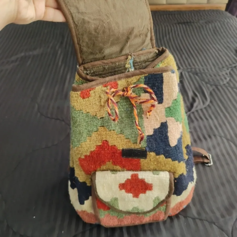 کیف کوله سنتی دستبافت