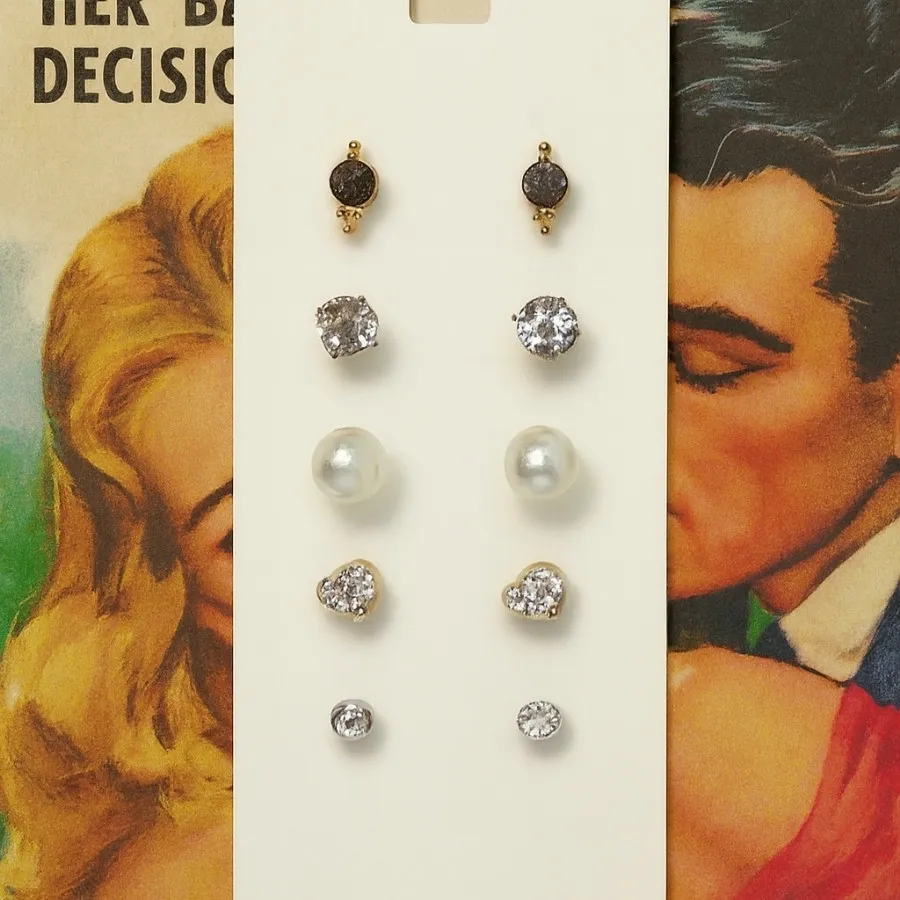 پک گوشواره 5 جفتی
