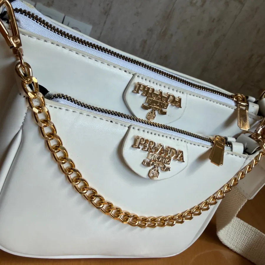 کیف چرم برند prada نو