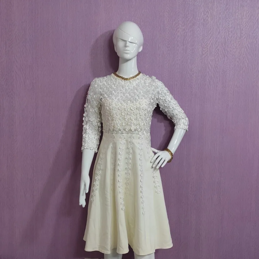 پیراهن مجلسی ترک شکوفه