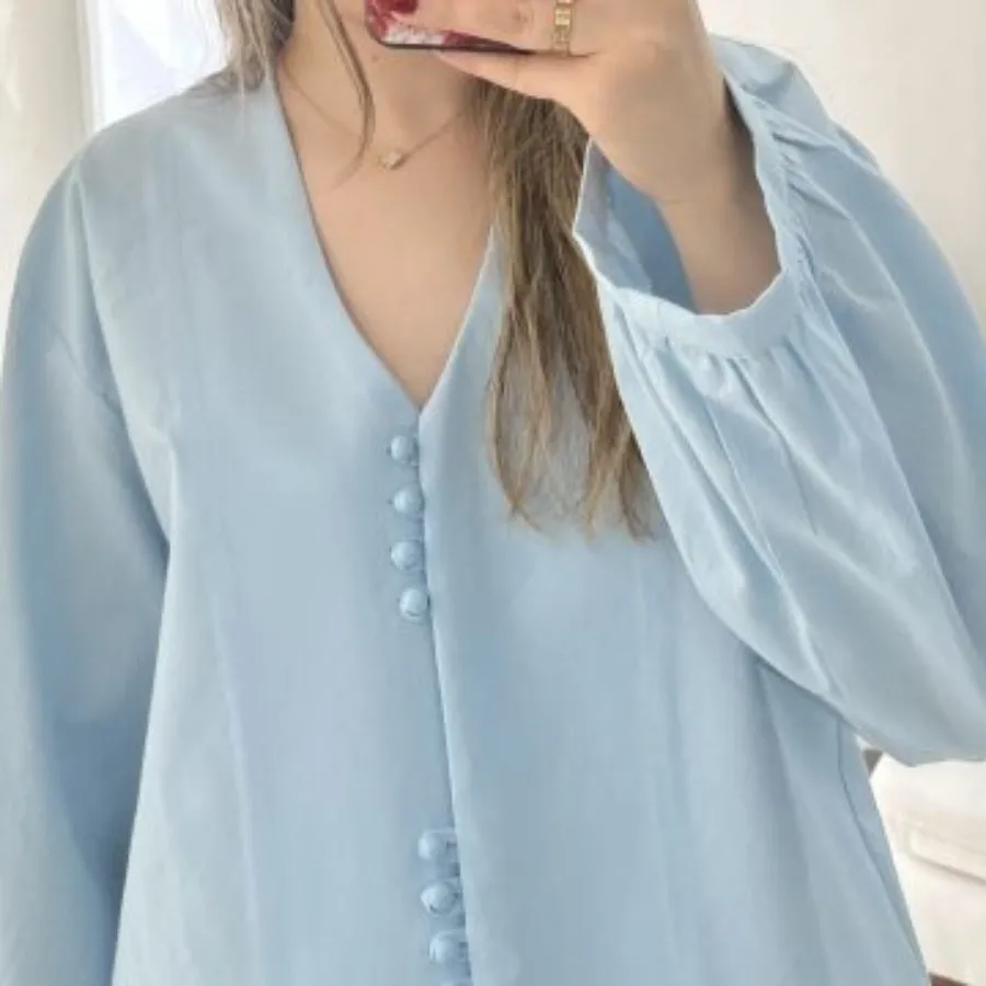 مانتو آبی