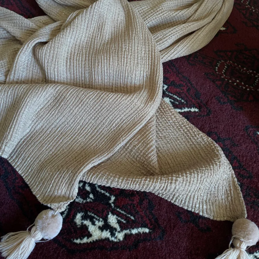 شال نخی کرم