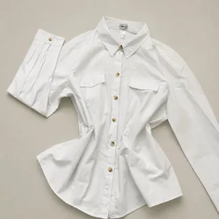 شومیز سفید Collection L