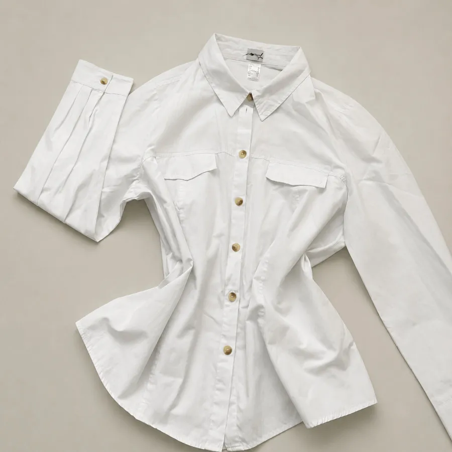 شومیز سفید Collection L