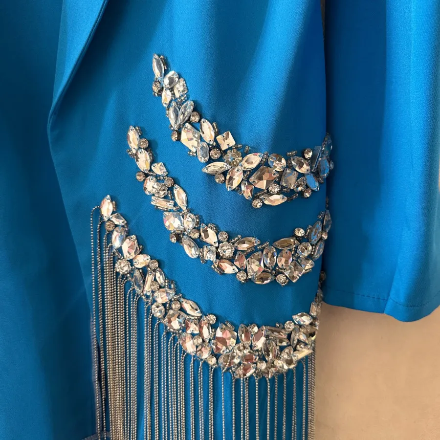 کت زنانه مجلسی کار شده