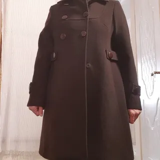پالتو قهوه ای سایز44 تا 6