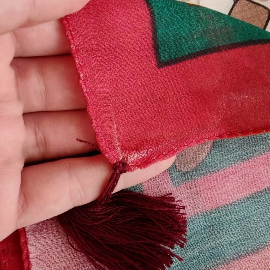شال سیااسکارف طرح گوچی
