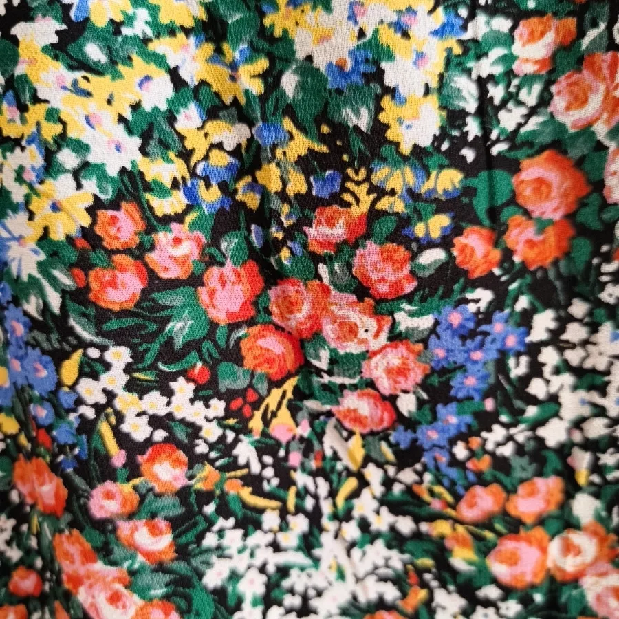 تاپ حریر گل گلی oasis