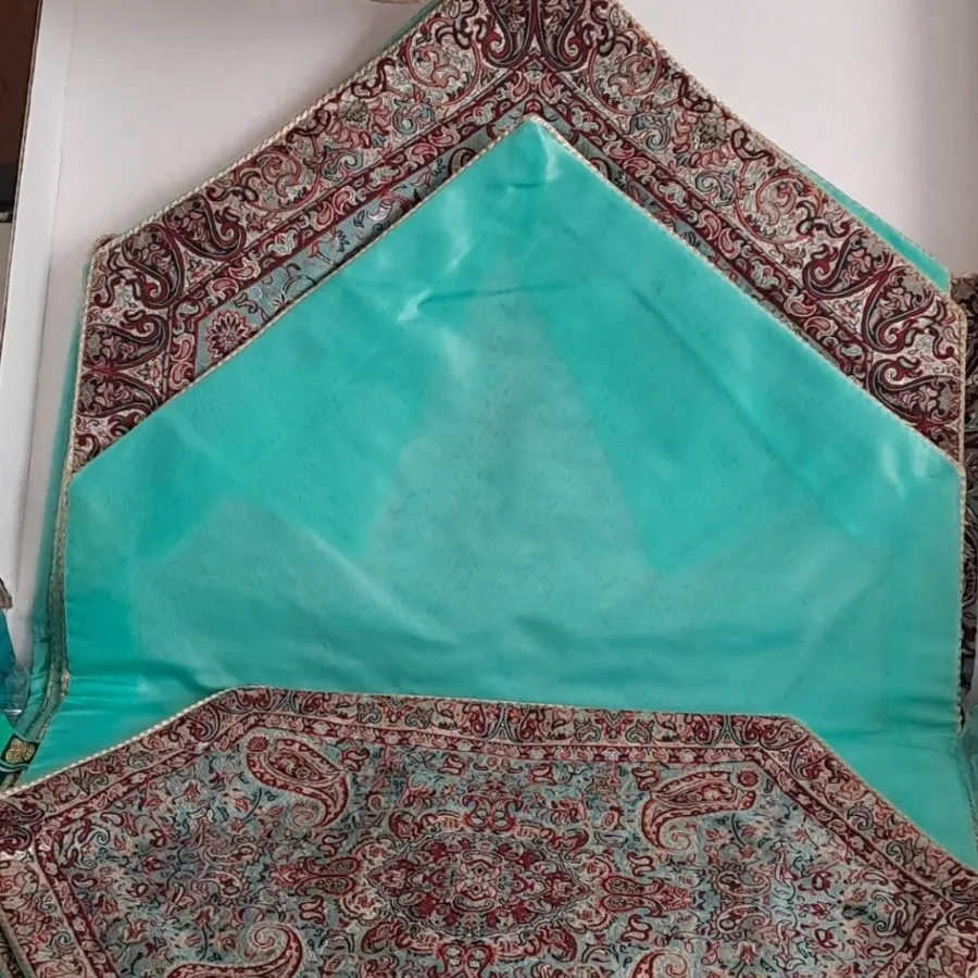 رومیزی رانر ترمه فیروزه