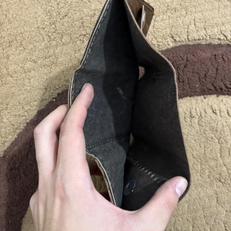 کیف کارت و پول چرم