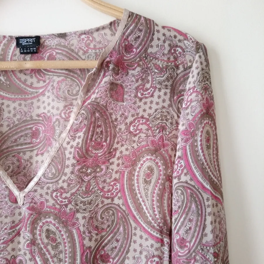شومیز کرپ حریر Esprit